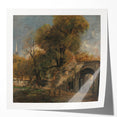 Romanticism Art: Harnham Gate by John Constable - Scenic Canvas