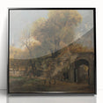 Romanticism Art: Harnham Gate by John Constable - Scenic Canvas