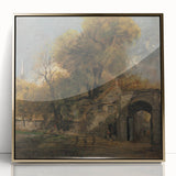 Romanticism Art: Harnham Gate by John Constable - Scenic Canvas