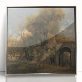 Romanticism Art: Harnham Gate by John Constable - Scenic Canvas