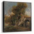 Romanticism Art: Harnham Gate by John Constable - Scenic Canvas