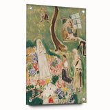 Expressionism Wall Art: Two Madonnas - Vibrant Expressionism Painting