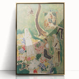 Expressionism Wall Art: Two Madonnas - Vibrant Expressionism Painting