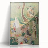 Expressionism Wall Art: Two Madonnas - Vibrant Expressionism Painting