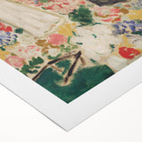 Expressionism Wall Art: Two Madonnas - Vibrant Expressionism Painting