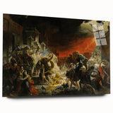 Romanticism Art: Last Day of Pompeii by Briullov - Dramatic Masterpiece