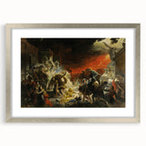 Romanticism Art: Last Day of Pompeii by Briullov - Dramatic Masterpiece