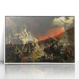 Romanticism Art: Last Day of Pompeii by Briullov - Dramatic Masterpiece