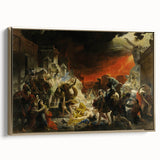 Romanticism Art: Last Day of Pompeii by Briullov - Dramatic Masterpiece