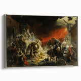 Romanticism Art: Last Day of Pompeii by Briullov - Dramatic Masterpiece