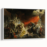 Romanticism Art: Last Day of Pompeii by Briullov - Dramatic Masterpiece