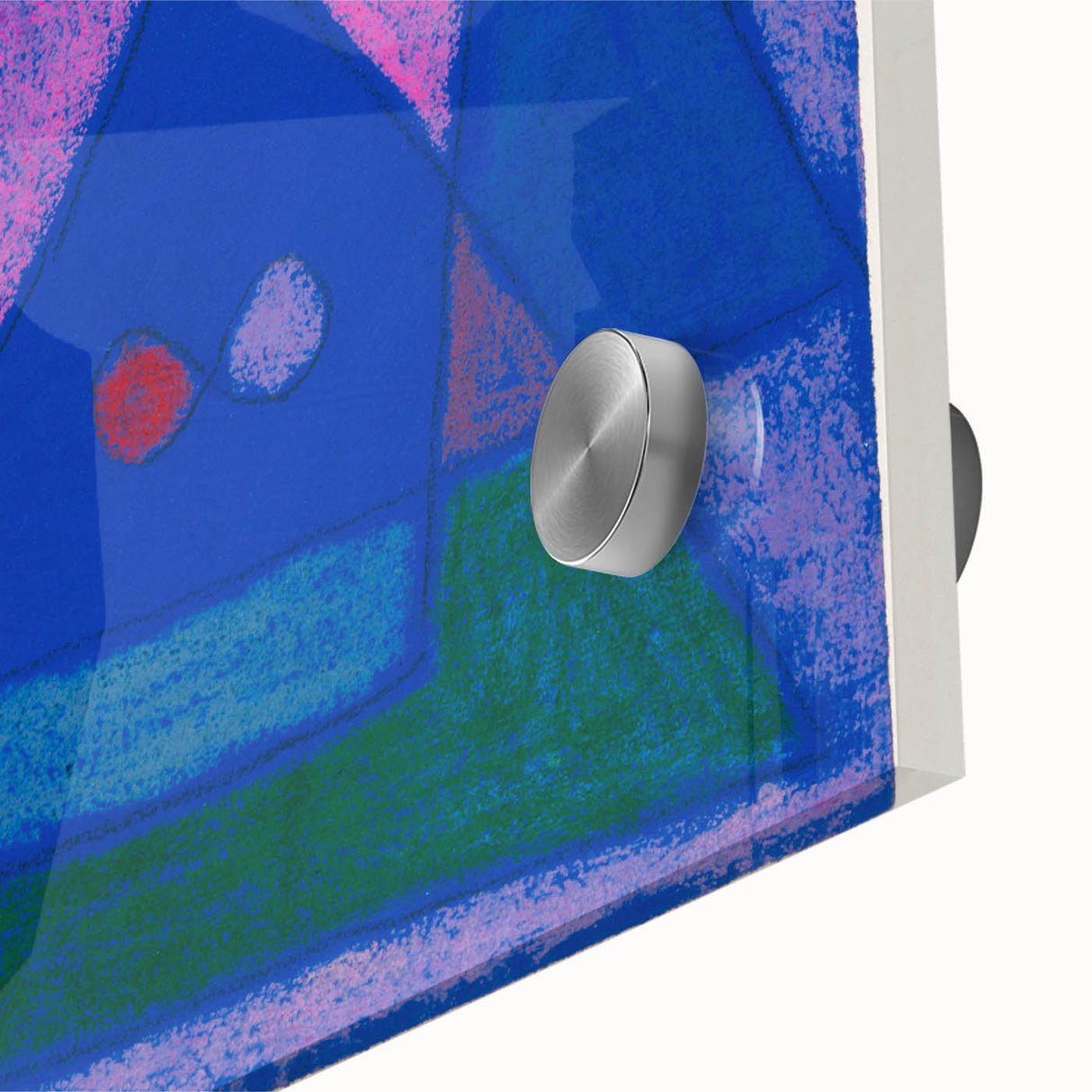 Modern Wall Art - A Little Room in Venice by Paul Klee - Blue Abstract Decor