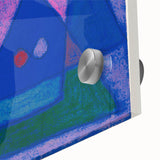 Modern Wall Art - A Little Room in Venice by Paul Klee - Blue Abstract Decor