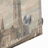 North-East View of Grantham Church - Romanticism Canvas Print