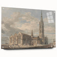 North-East View of Grantham Church - Romanticism Canvas Print