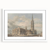 North-East View of Grantham Church - Romanticism Canvas Print