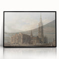 North-East View of Grantham Church - Romanticism Canvas Print