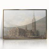 North-East View of Grantham Church - Romanticism Canvas Print