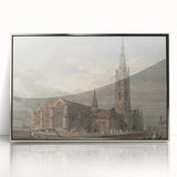 North-East View of Grantham Church - Romanticism Canvas Print