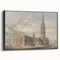 North-East View of Grantham Church - Romanticism Canvas Print