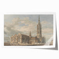 North-East View of Grantham Church - Romanticism Canvas Print