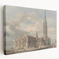 North-East View of Grantham Church - Romanticism Canvas Print