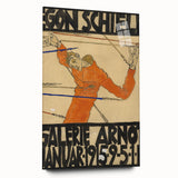 Bold Art Deco Wall Art - Egon Schiele Galerie Arnolt 1915 Print