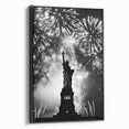 Statue of Liberty Fireworks - 4th of July Wall Art Photography