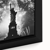 Statue of Liberty Fireworks - 4th of July Wall Art Photography