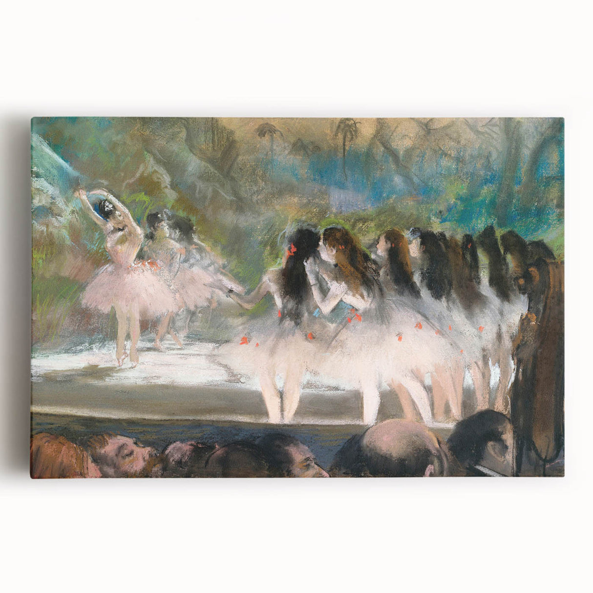 Impressionist Ballet Wall Art - Degas Paris Opera Dancers, Framed Print
