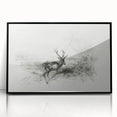 Framed acrylic landscape artwork with a sleek black border, showcasing vibrant colors and intricate details, perfect for modern home decor and art enthusiasts.