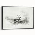 Framed black canvas featuring a stunning landscape design, showcasing vibrant colors and intricate details, perfect for modern home decor and art enthusiasts.