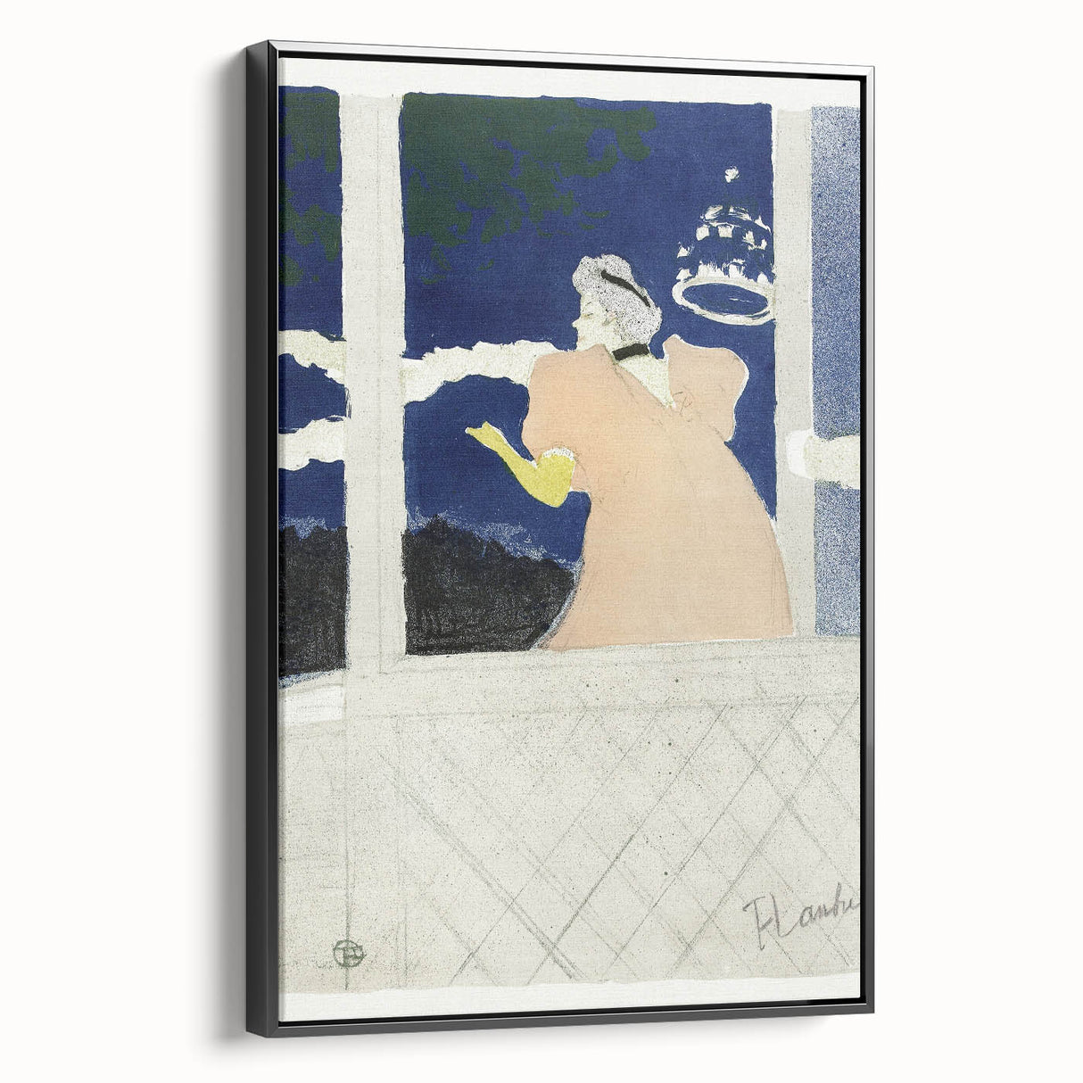 Modern Wall Art - Aux Ambassadeurs by Toulouse-Lautrec - Vintage Print