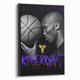 Urban Chic Pop Art Wall Art – Bold Black, Purple, and Yellow Canvas