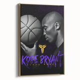 Urban Chic Pop Art Wall Art – Bold Black, Purple, and Yellow Canvas