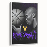 Urban Chic Pop Art Wall Art – Bold Black, Purple, and Yellow Canvas