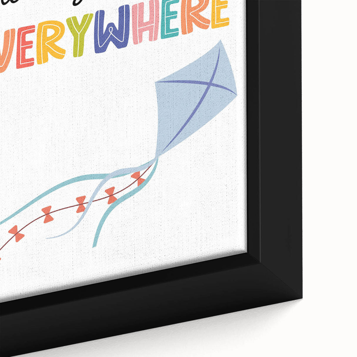 Imagination Wall Art - Kids Inspirational Learning Room Decor