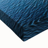 Black and white landscape art painting of a Namibian desert on stretched canvas, ideal for bedroom wall decor.