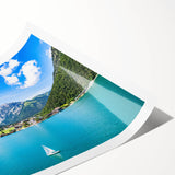 Extra large rolled print of line art flowers in monochrome, ideal for large living room wall art.