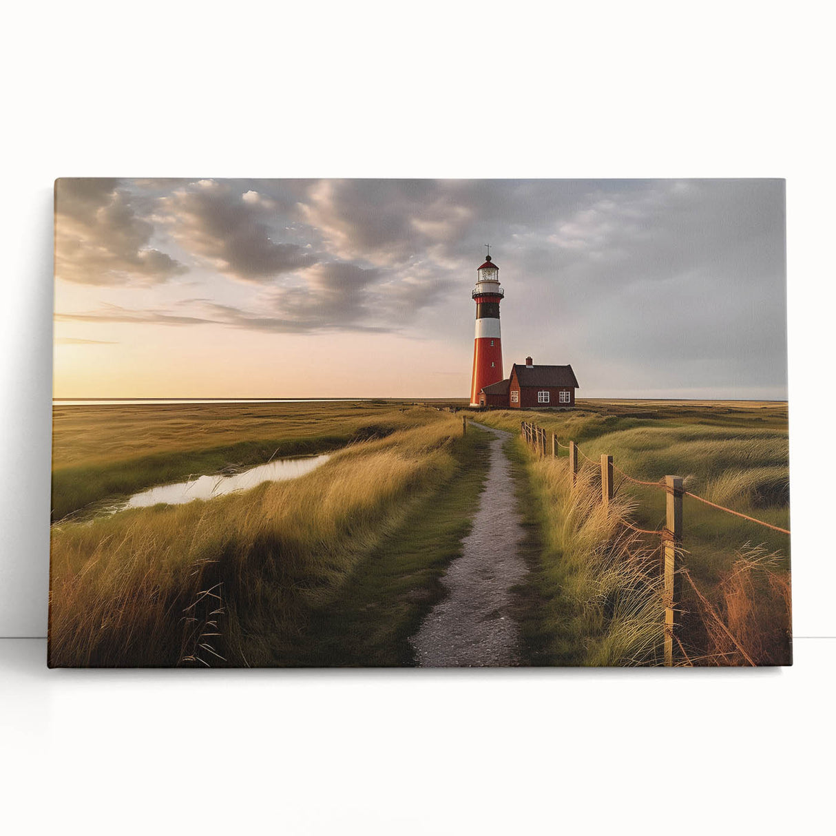Black and white stretched canvas of a European cityscape, ideal for kitchen wall art.