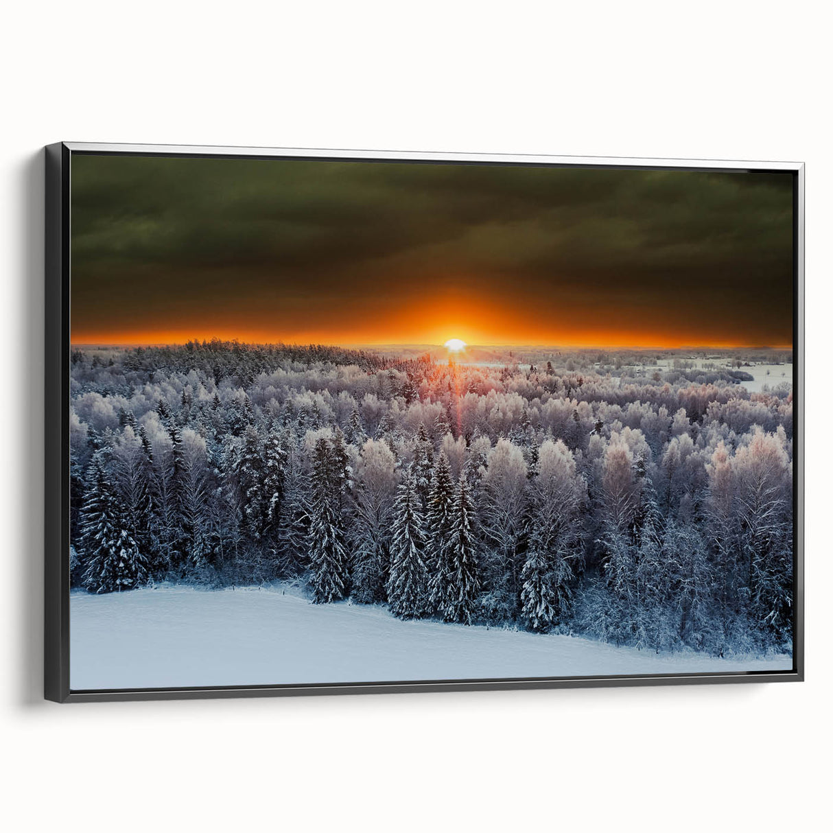 Black and white wall art featuring a vintage European landscape on framed canvas, ideal for bedroom decor.