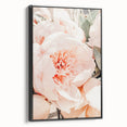 Black and white framed canvas featuring a vintage landscape painting, ideal for bedroom wall art.