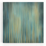 Abstract floral stretched canvas artwork showcasing vibrant colors and intricate designs, ideal for home decor, enhancing modern interiors with a touch of elegance.