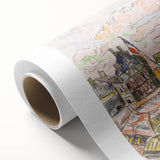Modern Wall Art - Quilleboeuf by Paul Signac - Serene Harbor Decor