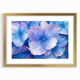Elegant abstract floral artwork framed in gold, featuring intricate designs and a soft mat, perfect for enhancing modern home decor. Ideal for art lovers seeking a touch of sophistication.
