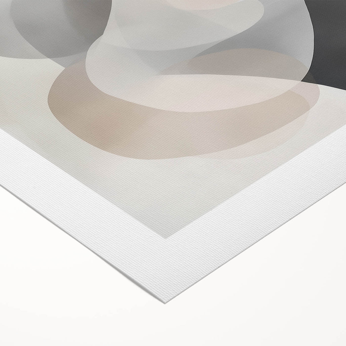 Contemporary Abstract Canvas – Soft Minimal Geometric Wall Art