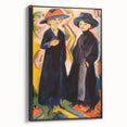 Expressionist Art: Two Women - Vibrant Abstract Expressionism Painting
