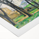 Cézanne Chestnut Trees at Jas de Bouffan - Impressionist Wall Art