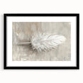Abstract minimalist wall art featuring a sleek black frame and mat, showcasing a modern design that enhances contemporary decor in any setting.