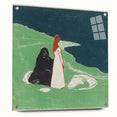 Expressionist Art: Two Women on the Shore - Edvard Munch Painting Print